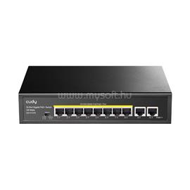 CUDY GS1010PE Switch 8x1000Mbps (8xPOE+) + 2x1000Mbps Uplink, fémházas asztali/rackes GS1010PE small