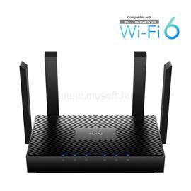 CUDY WR3000 kétsávos AX3000 gigabit WIFI 6 MESH router (fekete) WR3000 small