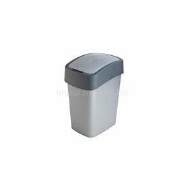 CURVER Szemetes kuka billenő fedéllel műanyag 25 literes ezüst/szürke CURVER_49768 small