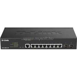 D-LINK 8-PORT GBIT POE MANAGED SWITCH INCL. 2 X SFP DGS-2000-10P small