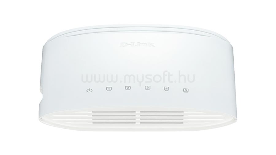 D-LINK DGS-1005D 5-port 10/100/1000 Gigabit Desktop Switch