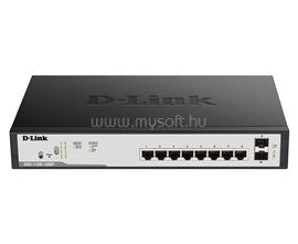 D-LINK DGS-1100-10MPV2 Switch 8x1000Mbps (8xPOE) + 2xGigabit SFP Fémházas Asztali Menedzselhető DGS-1100-10MPV2/E small