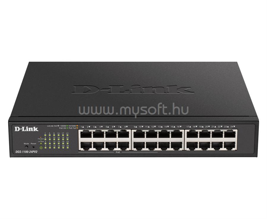 D-LINK DGS-1100-24PV2 24-Port PoE Gigabit Smart Switch