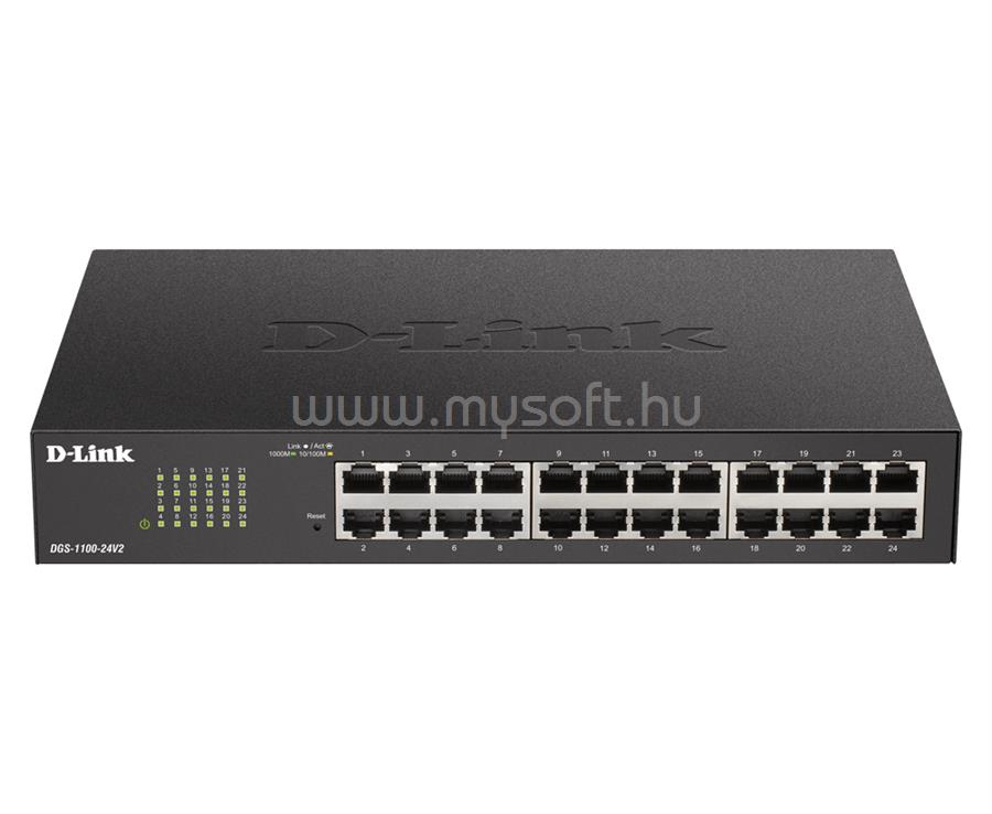 D-LINK DGS-1100-24V2/E 24-Port PoE Gigabit Smart Switch