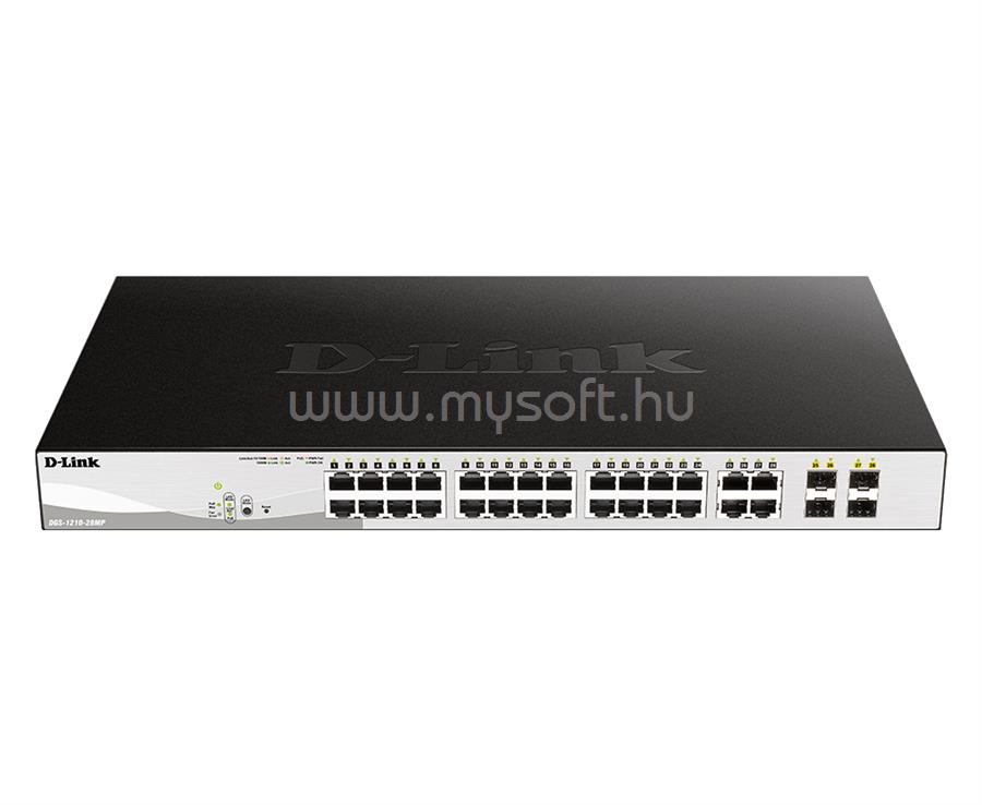 D-LINK DGS-1210-28MP/E 28-Port Gigabit Smart+ Managed PoE Switch