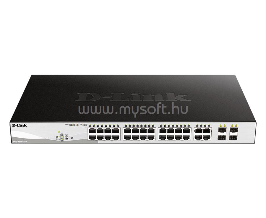 D-LINK DGS-1210-28P/E Gigabit Smart+ Managed Switch