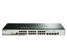 D-LINK 28-Port Gigabit Stackable SmartPro PoE Switch including 2 SFP ports and 2 SFP ports DGS-1510-28P/E small