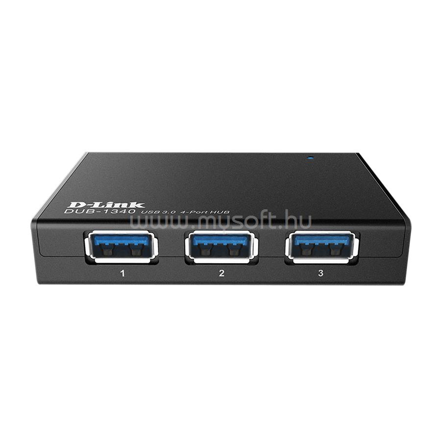 D-LINK DUB-1340/E 4-Port SuperSpeed USB 3.0 Hub