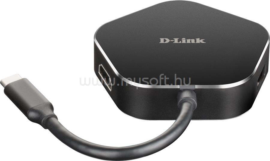 D-LINK DUB-M420 4-in-1 USB-C Hub with HDMI and Power Delivery