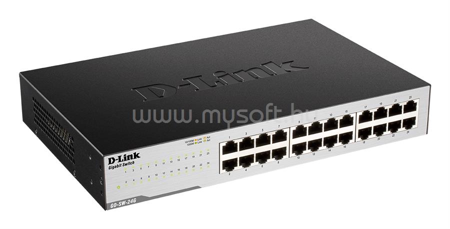 D-LINK GO-SW-24G/E 24-Port Gigabit Easy Desktop Switch