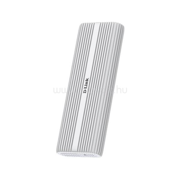 D-LINK Külső Ház USB-C 4.0 to M.2 NVMe Alumínium (40Gbps) Fehér, DSP-411