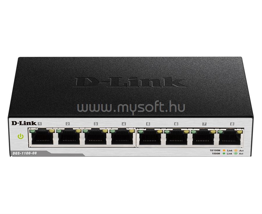 D-LINK DGS-1100-08/E Switch 8x1000Mbps SMART