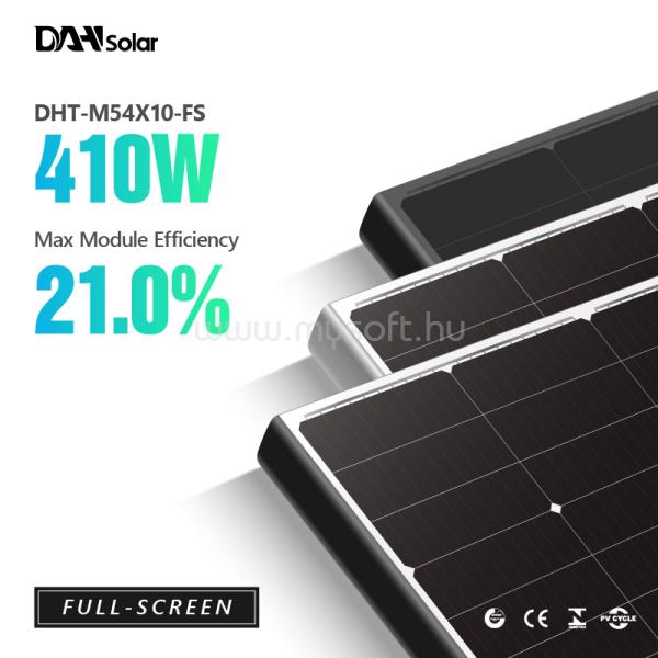DAH Solar DHM-54X10/FS 410W Full Screen Mono 410W