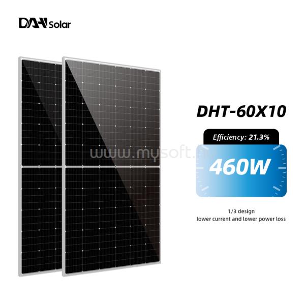 DAH Solar DHT-60X10 460W Mono ezüst keretes 460W