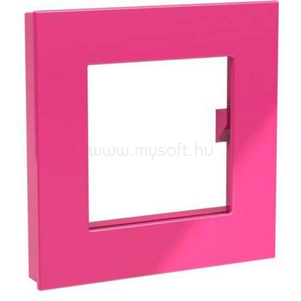 DAHLE Mega XL 75x75mm négyzet alakú rózsaszín mágnes fénykép keret