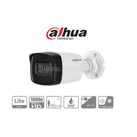 DAHUA 4in1 Analóg csőkamera - HAC-HFW1200TL-A (2MP, 3,6mm, kültéri, IR80m, ICR, IP67, DWDR, mikrofon, műanyag) HAC-HFW1200TL-A-0360B small
