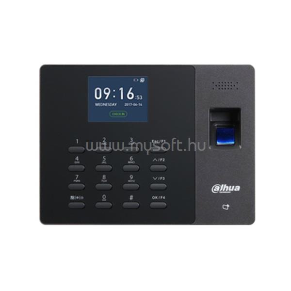 DAHUA ASA1222G/LCD/kártya/ujjlenyomat/munkaidő nyilvántartó