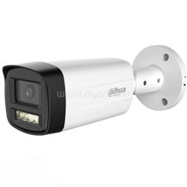 DAHUA HAC-HFW1500TH-IL-A analóg csőkamera (5MP, kültéri, 3,6mm, IR+LED80m, ICR, IP67, DWDR, mikrofon) HAC-HFW1500TH-IL-A small