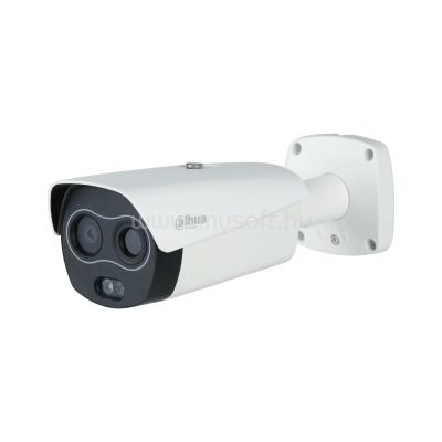 DAHUA IP Bullet dual hőkamera - TPC-BF2241-B7F8 (256x192, 7mm / 4MP, 8mm, ICR, IR35m, IP67, WDR, audio, I/O, PoE)