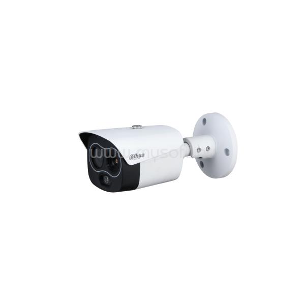 DAHUA IP Bullet dual hőkamera -TPC-BF1241-T B3F4 (256x192, 3,5mm / 4MP, 4mm, ICR, IR30m, IP67, WDR, audio, I/O, PoE)