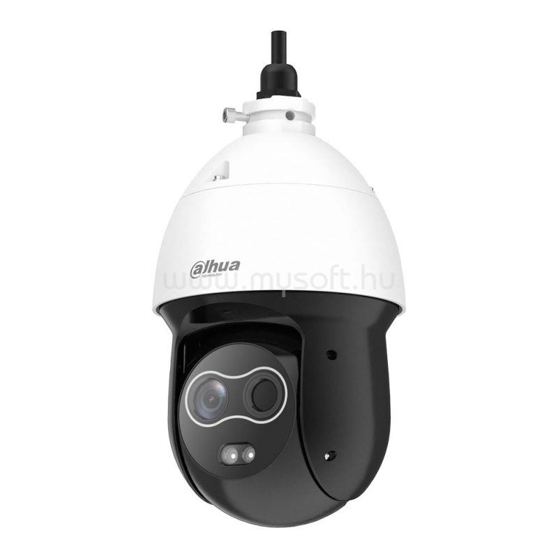 DAHUA IP PTZ dóm hőkamera - TPC-SD2241-B7F8-S2 (256x192, 7mm / 4MP, 8mm, LED, IP66, WDR, audio, I/O, PoE)