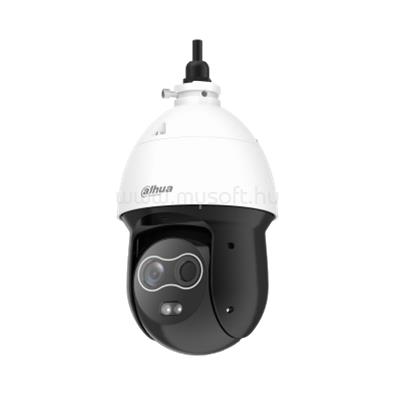 DAHUA IP PTZ dóm hőkamera - TPC-SD2241-TB7F8-S2 (256x192, 7mm / 4MP, 8mm, LED, IP66, WDR, audio, I/O, PoE)