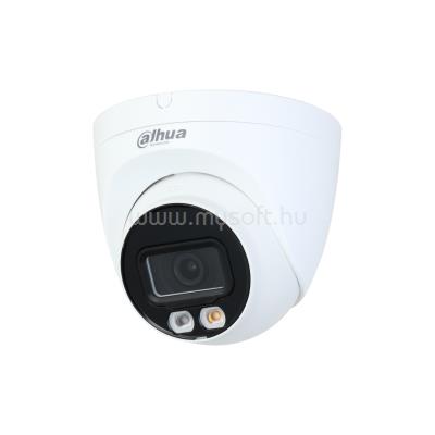 DAHUA IP turretkamera - IPC-HDW2249T-S-IL (2MP, 2,8mm, kültéri, H265, IP67, IR30m, IL20m, SD, PoE, mikrofon, Lite AI)