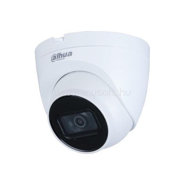 DAHUA IP turretkamera - IPC-HDW2531T-AS (5MP, 2,8mm, kültéri, H265+, IP67, IR30m, ICR, WDR, SD, PoE, audio, mikrofon)