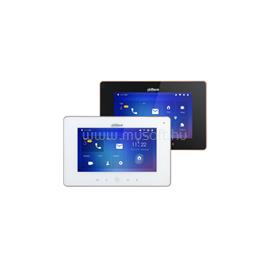 DAHUA IP video kaputelefon -VTH5221D-S2 (beltéri egység, 7" touch screen, 2 ajtó vezérlés, SD, I/O, PoE, wifi, fekete) VTH5221D-S2 small
