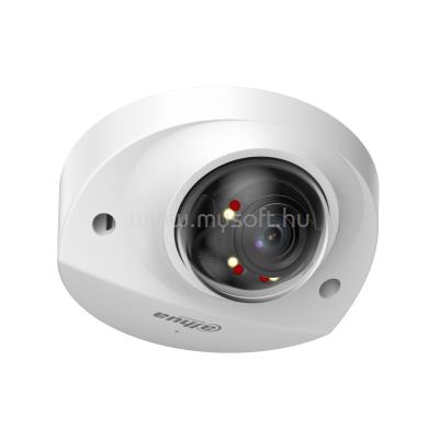 DAHUA IPC-HDBW2449F-AS-E2-IL IP Dual dómkamera (4MP, 2,8mm, IR+LED25m; H265+, IP67, ICR, WDR, IK10, mikrofon)