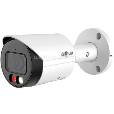 DAHUA IPC-HFW2549S-S-IL IP csőkamera (5MP, 3,6mm, kültéri, H265+, IP67, IR30m, IL10m, SD, PoE, mikrofon, Lite AI)