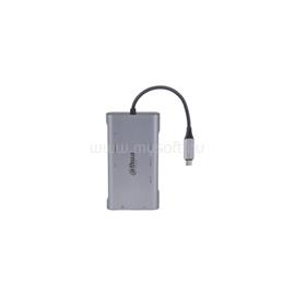 DAHUA Kábel Átalakító - TC39 (USB-C - HDMI 4K@30Hz + VGA FHD@30Hz + 3xUSB3.0 + RJ45 Gigabit + SD + PD) TC39 small