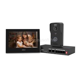 DAHUA KTP03 IP video kaputelefon szett (VTO2111D-P-S3 + VTH2621G-P + PFS3006-4ET-36) KTP03 small