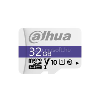DAHUA MicroSD kártya -  32GB microSDXC (UHS-I; exFAT; 90/15 Mbps)