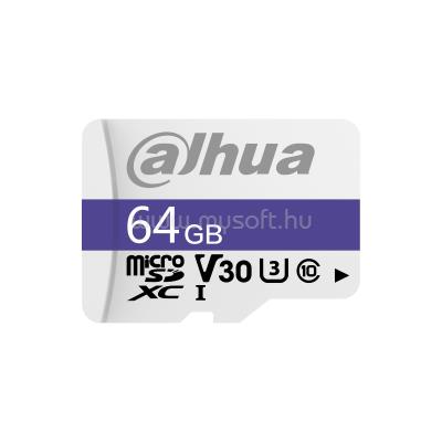 DAHUA MicroSD kártya -  64GB microSDXC (UHS-I; exFAT; 95/38 Mbps)