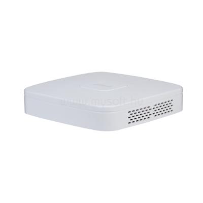 DAHUA NVR Rögzítő - NVR2108-4KS3 (8 csatorna, H265, 80Mbps rögzítési sávszélesség, HDMI+VGA, 2xUSB, 1x Sata)