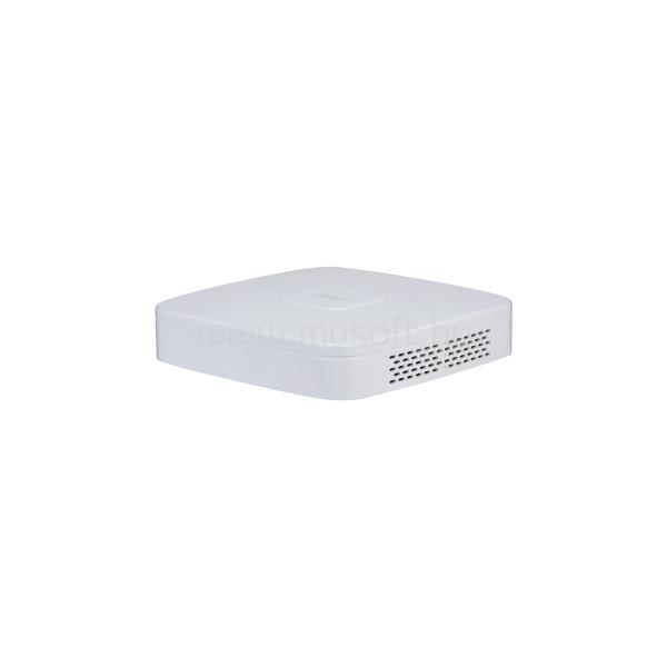 DAHUA NVR Rögzítő - NVR4108-EI (8 csatorna, H265+, 80Mbps rögzítési sávszélesség, HDMI+VGA, 2xUSB, 1xSata, AI)
