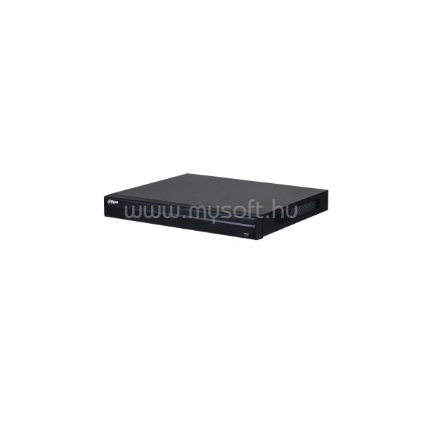 DAHUA NVR Rögzítő - NVR4208-4KS2/L (8 csatorna, H265, 160Mbps rögzítési sávszélesség, HDMI+VGA, 2xUSB, 2x Sata, I/O)