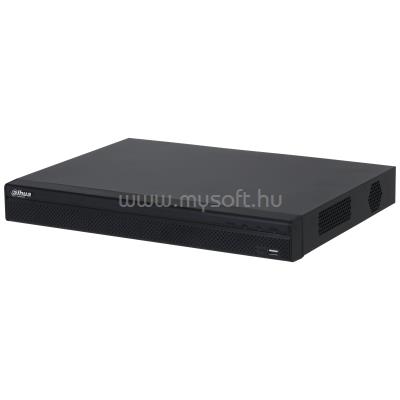 DAHUA NVR4232-4KS3 NVR rögzítő (32 csatorna, H265, 160Mbps rögzítési sávszélesség, HDMI+VGA, 2xUSB, 2x Sata, I/O)