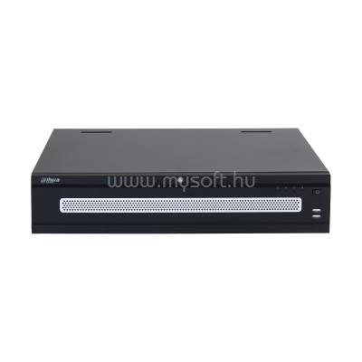 DAHUA NVR608H-32-XI NVR rögzítő (32 csatorna, H265, 640Mbps rögzítés, HDMI+VGA, 2xRJ45, 4xUSB, 8xSata,eSata,I/O,Raid)