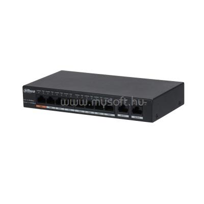 DAHUA PFS3010-8GT-96 1x 10/100/1000(HighPoE/PoE+/PoE)+7x 10/100/1000(PoE+/PoE)+2x gigabit uplink, 96W PoE switch
