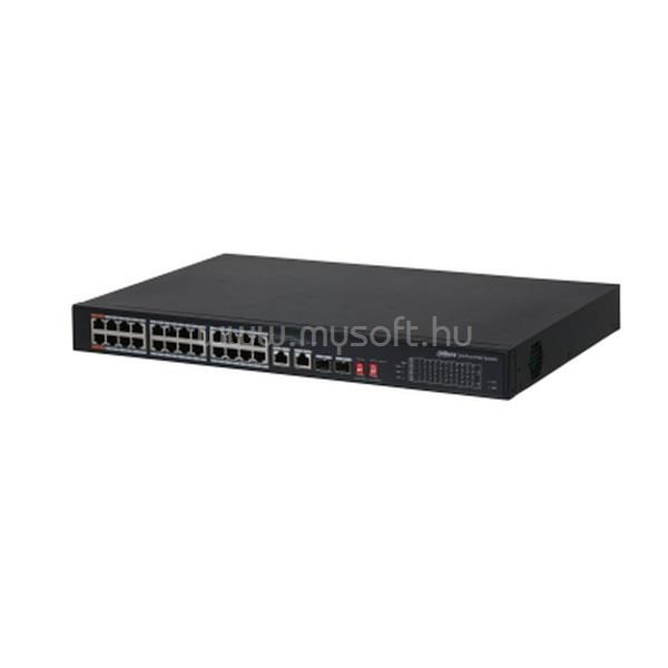 DAHUA PFS3226-24ET-240 24x 10/100 (PoE 240W)+2x 100/1000 Uplink/SFP combo Uplink PoE switch