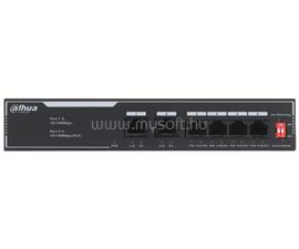 DAHUA SF1006LP 4x10/100 Mbps PoE + 2x10/100 Mbps uplink, 36W, nem menedzselhető PoE Switch SF1006LP small
