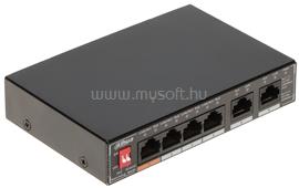 DAHUA SG1006P 4x1 Gbps PoE + 2x1 Gbps uplink, 60W, nem menedzselhető PoE Switch SG1006P small