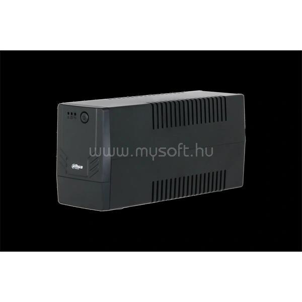DAHUA Szünetmentes  1000VA - PFM3350-1000 (2x Schuko, line-interaktív, 600W, 1x9Ah; fekete)