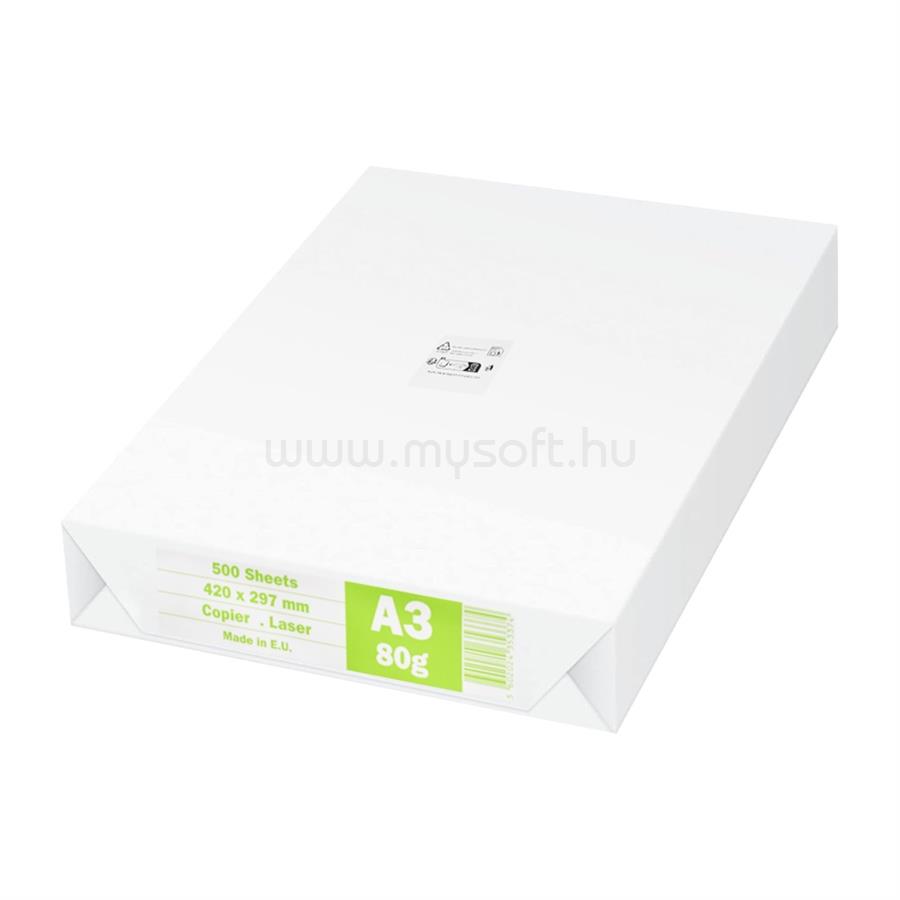 DAILY Másolópapír A3, 80g, Paper 500ív/csomag