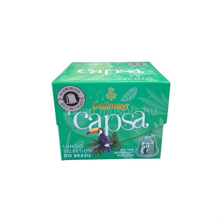 DALLMAYR Kávékapszula, Nespresso Crema d Oro Brasil 10db kapszula