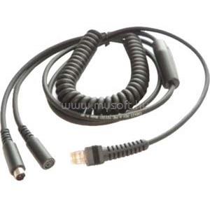 DATALOGIC CAB-437 WEDGE PS/2 COILED