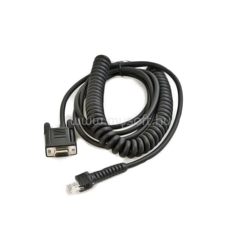 DATALOGIC CAB-456 RS232 9P MALE COILED 3.6M