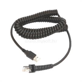 DATALOGIC CAB-467 CABLE USB TYPE A COILED FULL SP 3.6M CAB-467 small